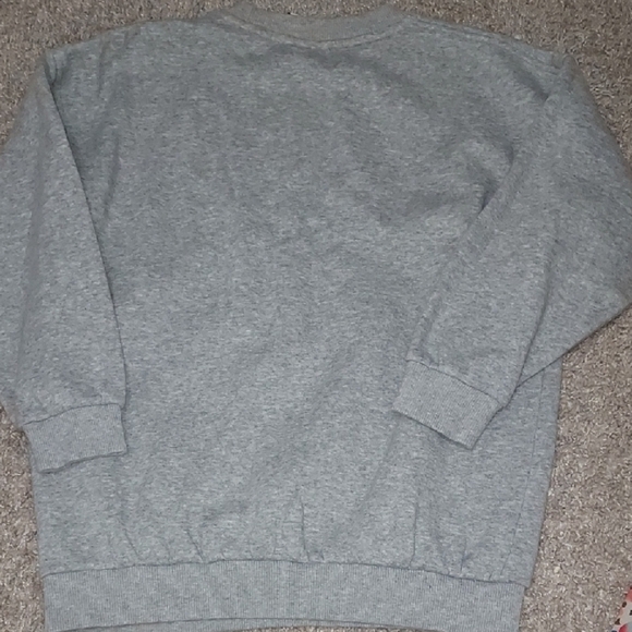 Nike Kids Gray Crewneck Sweater - Picture 4 of 5